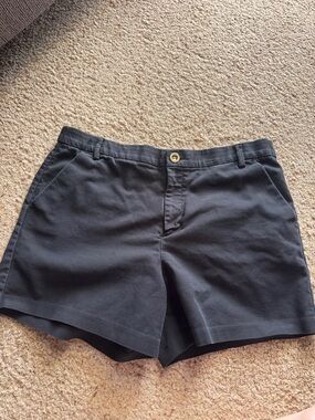 Lilly Pulitzer Black Women's Gretchen High Rise Shorts